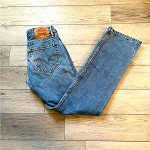 Vintage Levi’s 505 straight cut jeans